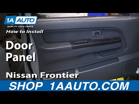 How to remove door panel on 2001 nissan xterra #9