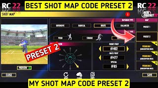 RC 22 Best Shot Map Code Preset 2 🔥||My Shot Map code Preset 2 ✌🏻🤗
