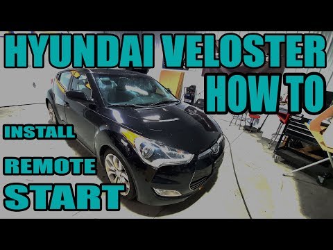 HYUNDAI VELOSTER – HOW TO INSTALL REMOTE START