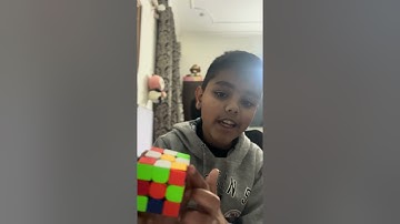 How slove a cube part 1