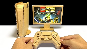 How To Make Playstation 5 (PS5) From Cardboard