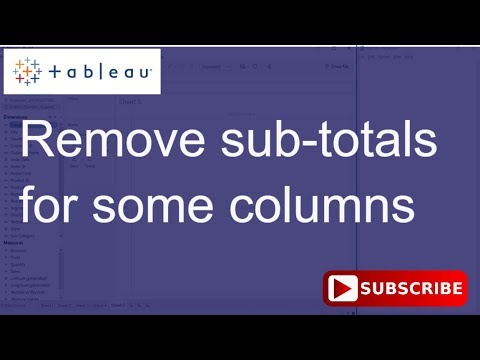 Tableau - How