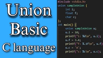 "Mastering Union in C Language: Tutorial for Beginners"