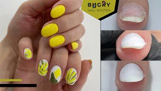 CORRECTION OF TWISTED PARALLEL / FINISHED MANICURE IN A HURRY / HURRY-UP DESIGN #TatyanaBugry