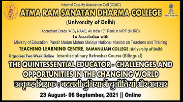 Lecture-21: Adapting to the Paradigm shift in Teaching Learning Process by Dr. Malay Neerav