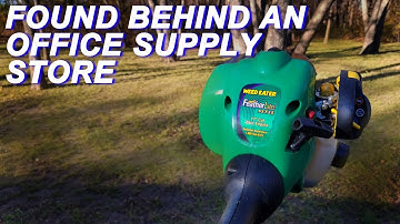 Weedeater starts, but won