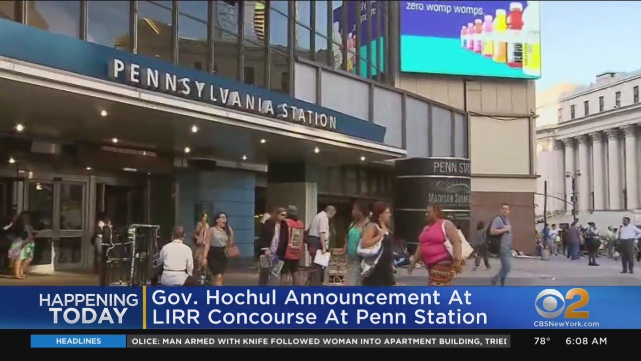 Hochul to make Penn Station announcement YouTube