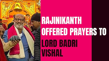 Rajinikanth Visits Badrinath Dham Post His Film Jailer