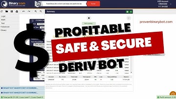 Authentic Deriv.com Bot - Safe Touch Deriv Binary Bot | Secure Protected Deriv Bot