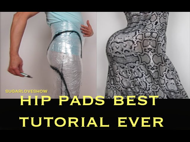 DRAG QUEEN HIP PADS BEST TUTORIAL EVER ON  part 1 