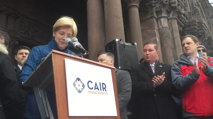 Senator Elizabeth Warren at Copley Square Muslim B...