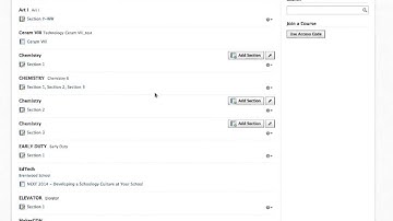 How to delete a course on Schoology