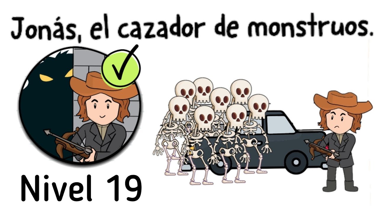 Brain Test 2: Tricky Stories - Jonas, El Cazador De Monstruos Nivel 19 Walkthrough