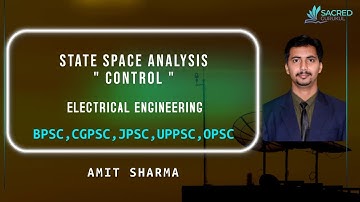 State Space Analysis  | Control | ELECTRICAL ENGINEERING | BPSC  UPPSC  JPSC  CGPSC