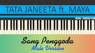 Tata Janeeta feat. Maia Estianty - Sang Penggoda MALE (Karaoke Acoustic) by regis