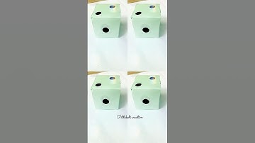 Gift Wrap as a Dice!!✨️❤️ #Artist #Craft #anubha #youtubeshorts #shortsfeed #art #diy #giftideas