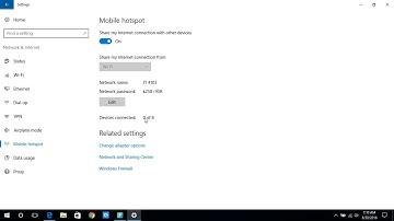 Turn windows 10 laptop into wifi hotspot without cmd method very easy
