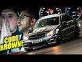 CLOSE CALL &amp; BANNED! Modified Mercedes C63 AMG // Nürburgring