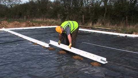 K Form UPVC Screed Railing