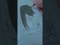 girls 😕 #animegirl #animeart #art #drawing #sketch #sad
