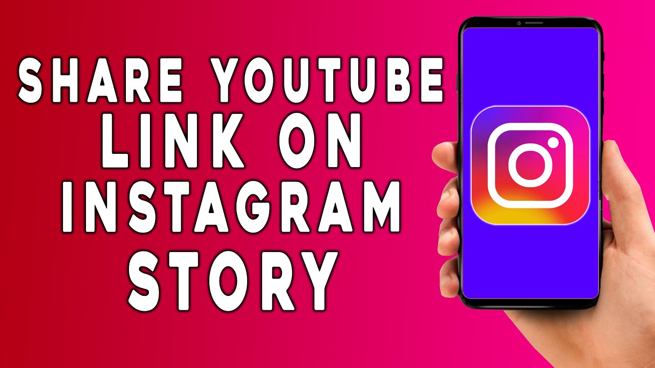 How To Share YouTube Link On Instagram Story Step By Step - YouTube