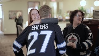 Winnipeg Jets Fans Get Surprise Deliveries From Nikolaj Ehlers!