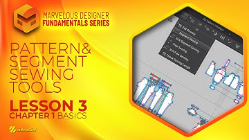 Pattern and Sewing Tools | Lesson 3 | Chapter 1 | Marvelous Designer Fundamentals