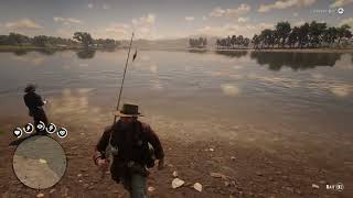 RDR2 - Can't Cast Fishing Pole