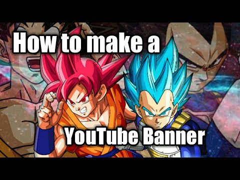 How To Make A Dragon Ball Channel Art Youtube