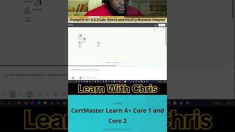 🖥️ CompTIA A+ Lab 5.2.8 — Connect Computers with a Switch