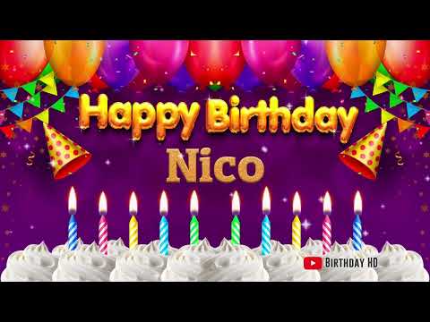 Nico Happy Birthday To You Happy Birthday Song Name Nico