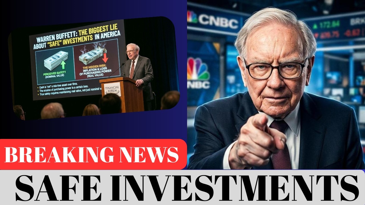 Warren Buffett: The Biggest Lie About 'Safe' Investments in America