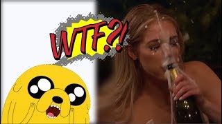 Champagne Explosion Kelsey’s face Goes Embarrassingly Wrong on 'The Bachelor'