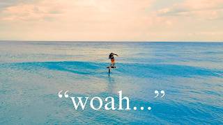Dream Session... foiling glassy waves in Jupiter, FL