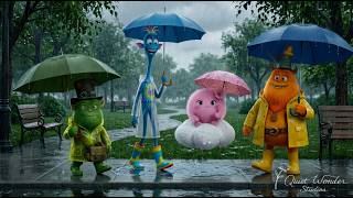 Finding Joy in the Rain ββ¨Smiles in Every Raindrop | The Wonderloons/calm relaxing animated shorts