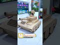 Creative Kids Project | DIY Cardboard Tank Build | Fun Learning at Home 🎨