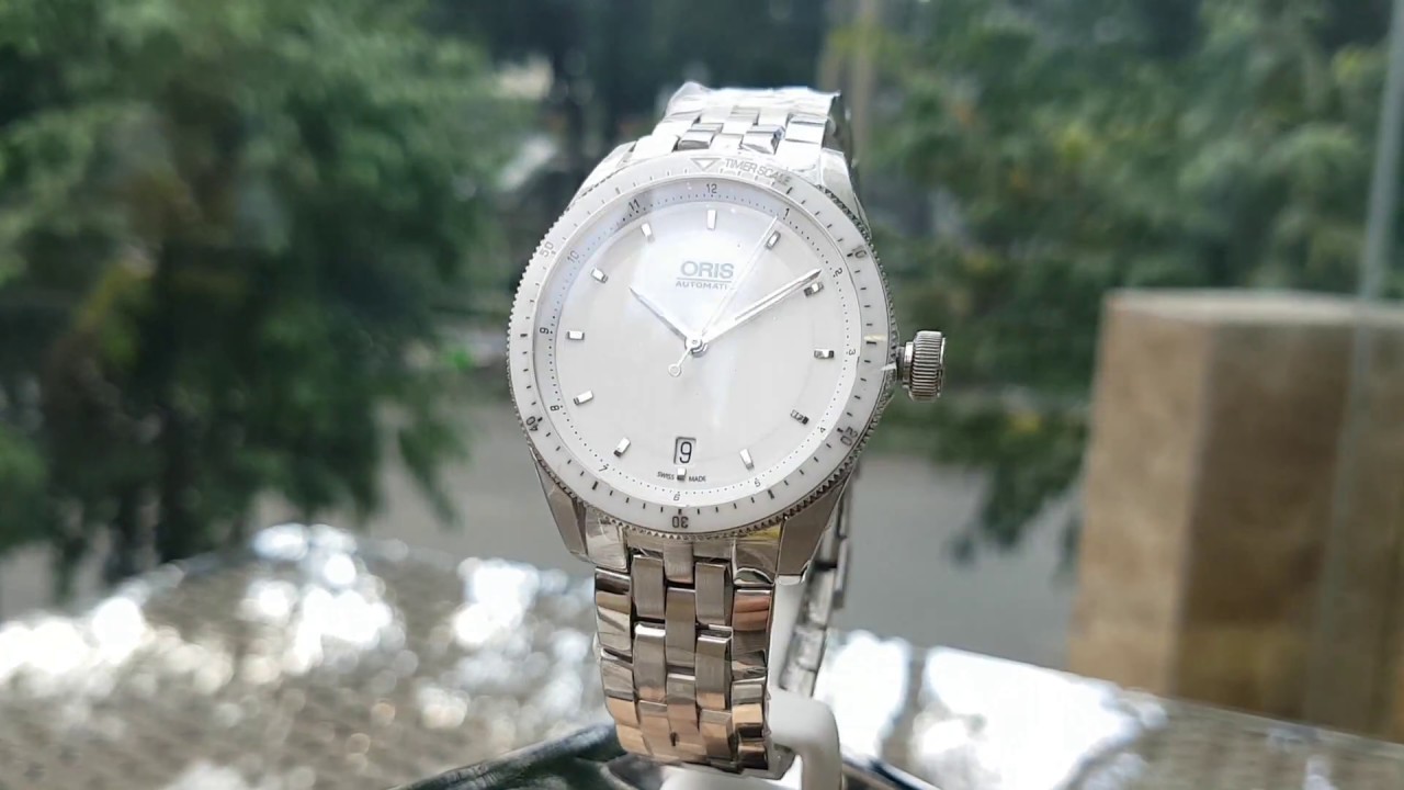 Mở hộp chiếc đồng hồ Oris Diving 01 733 7671 4156 - 07 8 18 85