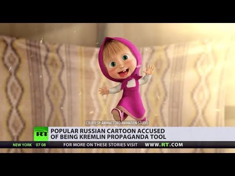 ‘Masha and the Bear’ cartoon accused of being Kremlin propaganda tool