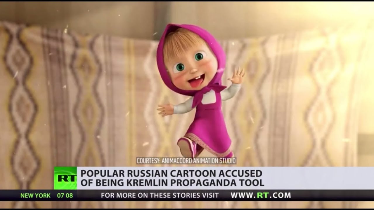 'Masha and the Bear' cartoon accused of being Kremlin propaganda tool 
