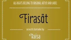 [Acoustic Karaoke] Firasat - Raisa  - Durasi: 4:40. 