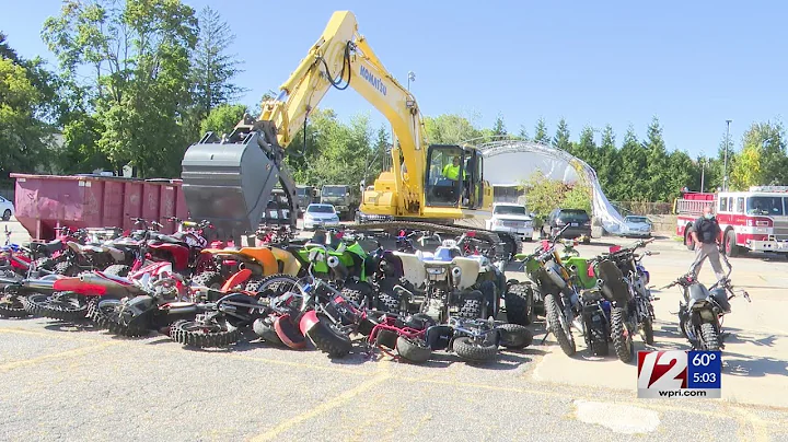 ‘We are not going to tolerate them’: Providence police destroy illegal dirt bikes, ATVs - DayDayNews