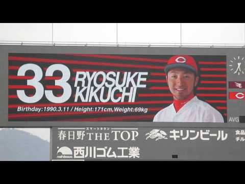 2014/6/18　マツダスタジアムスタメン発表