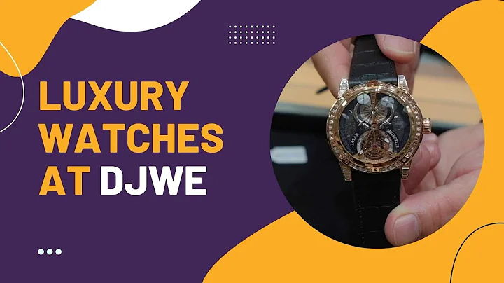 Luxury Watches at Doha Jewellery and Watches Exhibition 2022 (DJWE) Qatar
