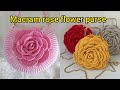 Macrame easy purse design/Macrame rose flower purse is live!#shorts#short#yt#macrame#Live