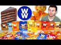 I tried Weight Watchers JUNK FOOD... is it any good?! - Taste Test!