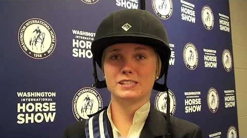 Elizabeth Benson wins 2012 WIHS EQ Final