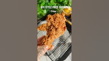 KFC Style Fried Chicken Recipe👆💫😍 #youtubeshorts #shortsfeed #shortsvideo #shorts #ytshorts