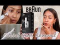 Braun Mini Facial Hair Remover Review and How to use it