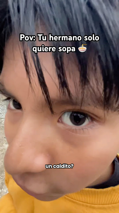 When your brother just wants soup 🍜 😂 #shorts