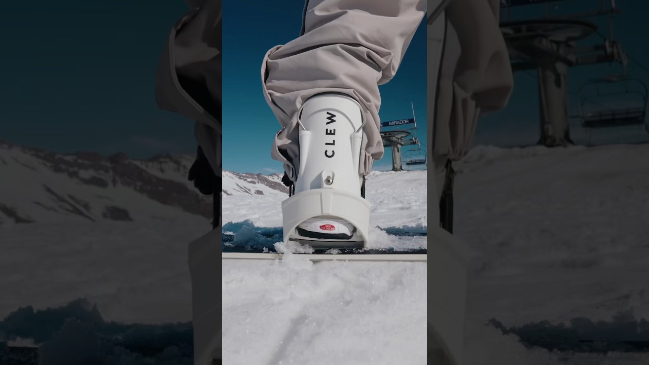 The new Clew Independence 1.0 Step-In bindings @clewsnowboarding #snowboarding #sponsored
